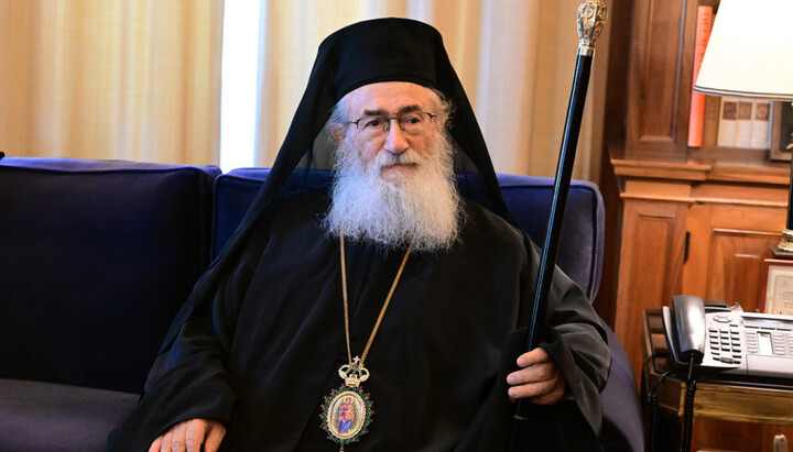 Арихепископ Дамиан Снимка: orthodoxianewsagency.gr