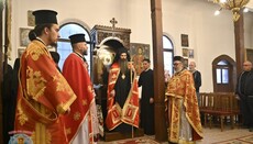 Епископ Йоан отслужи Литургия и освети възстановен храм в Драгоман