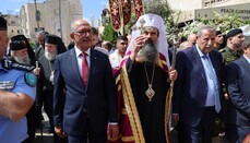 Патриарх Даниил бе посрещнат във Витлеем и посети манастира „Св. Сава Освещени“
