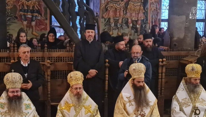 Патриарсите Даниил и Вартоломей служат в Рилския манастир