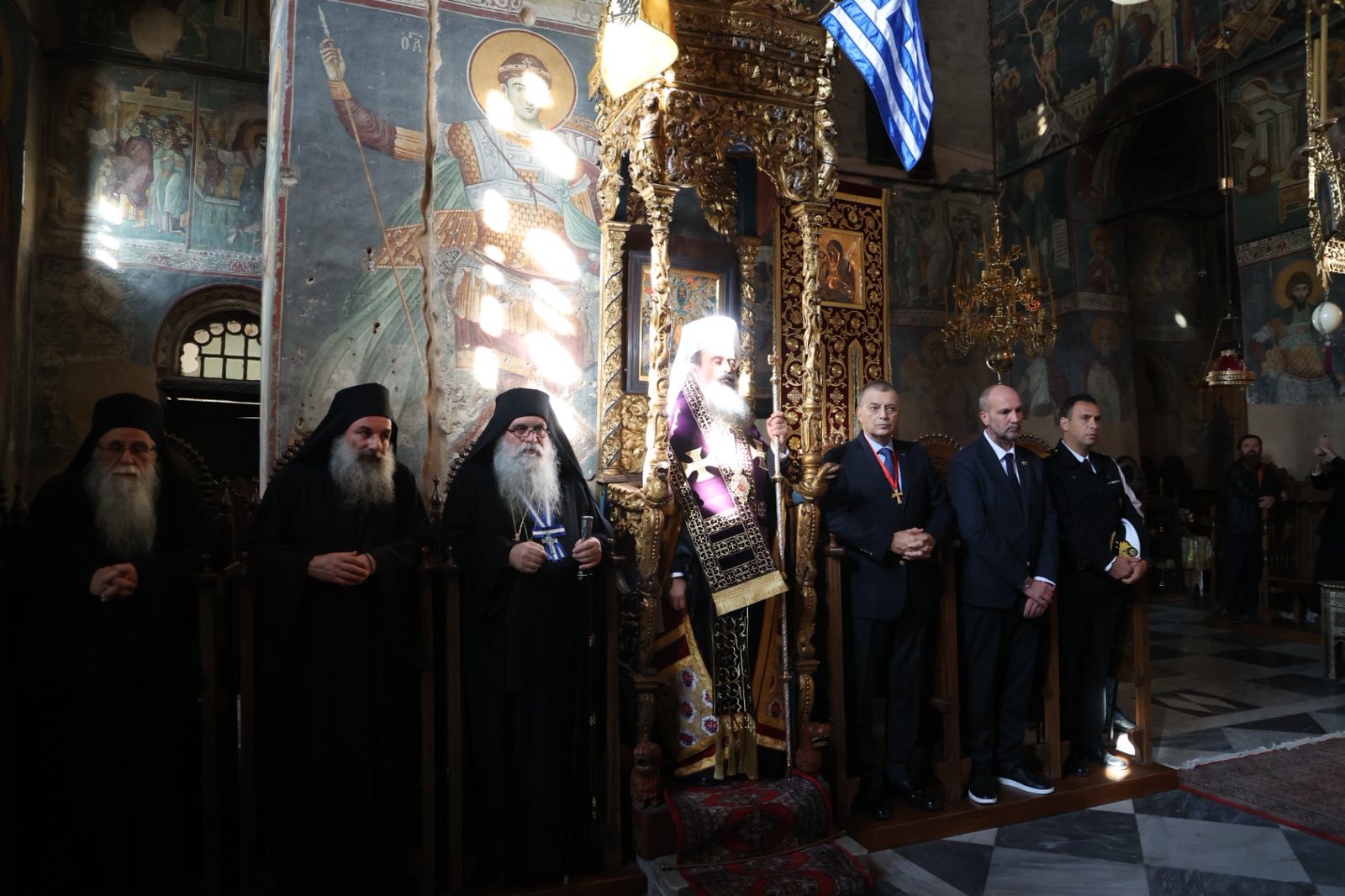 Патриарх Даниил започна първото си посещение като предстоятел на БПЦ на Атон - снимка 2