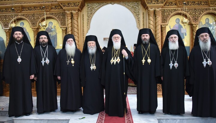 Синод на Албанската Православна Църква. Снимка: orthodoxalbania