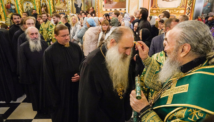 Блаженейшият Киевски и на цяла Украйна Митрополит Онуфрий. Снимка: Киево-Печерска лавра