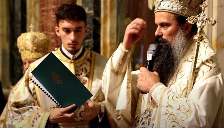 Снимка: от видео на Българската патриаршия