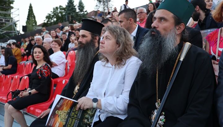 Патриархът присъства на „Рилския пустинник“ пред „Св. Александър Невски“