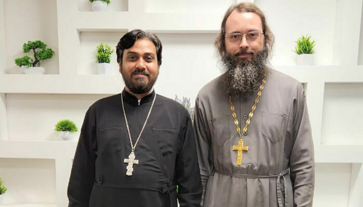 Священники Климент Нехамайя и Валерий Духанин Снимка: orthochristian.com