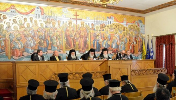 Светия Синод на Гръцката православна църква Снимка: orthodoxtimes.com