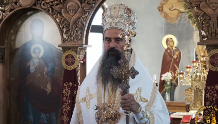 Снимка: стопкадър от телевизията на Софийската митрополия