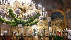 Нишкият митрополит Арсений оглави вечерня в столичния храм „Св. Неделя“