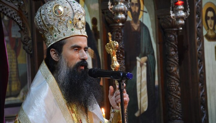 Видинският митрополит Даниил, седмица преди да бъде избран за Български патриарх; Снимка: bg-patriashia.bg