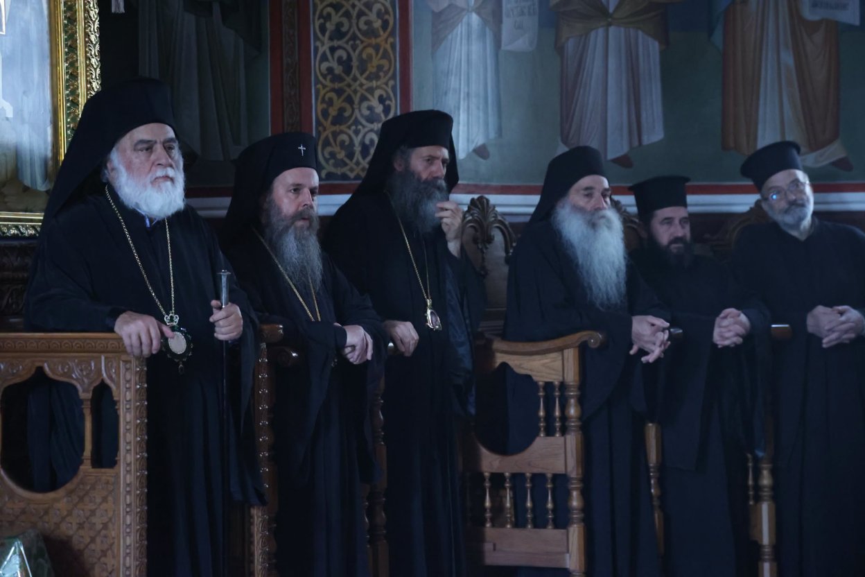 Патриарх Даниил посети килията „Св. Николай Мирликийски“ на Атон - снимка 2